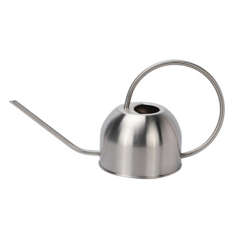 Arrosoir rond 1.5 L à bec long (inox)