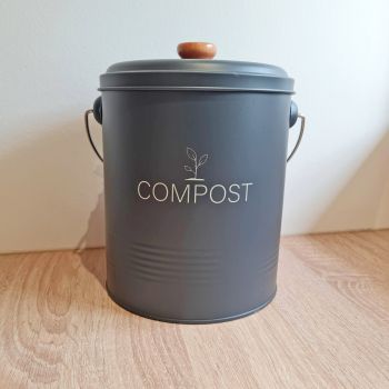 Seau à Compost 3 L avec filtre et seau - Anthracite