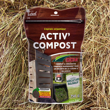 Engrais organique - Activ'compost 750 g - La Bonne Graine