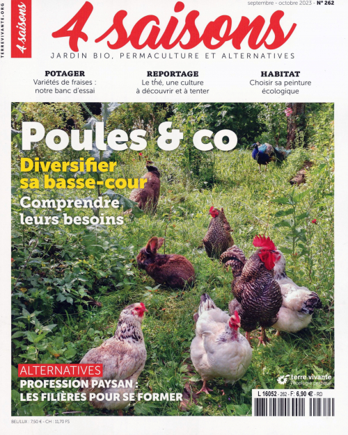 couverture du 4 saisons -  automne 2023